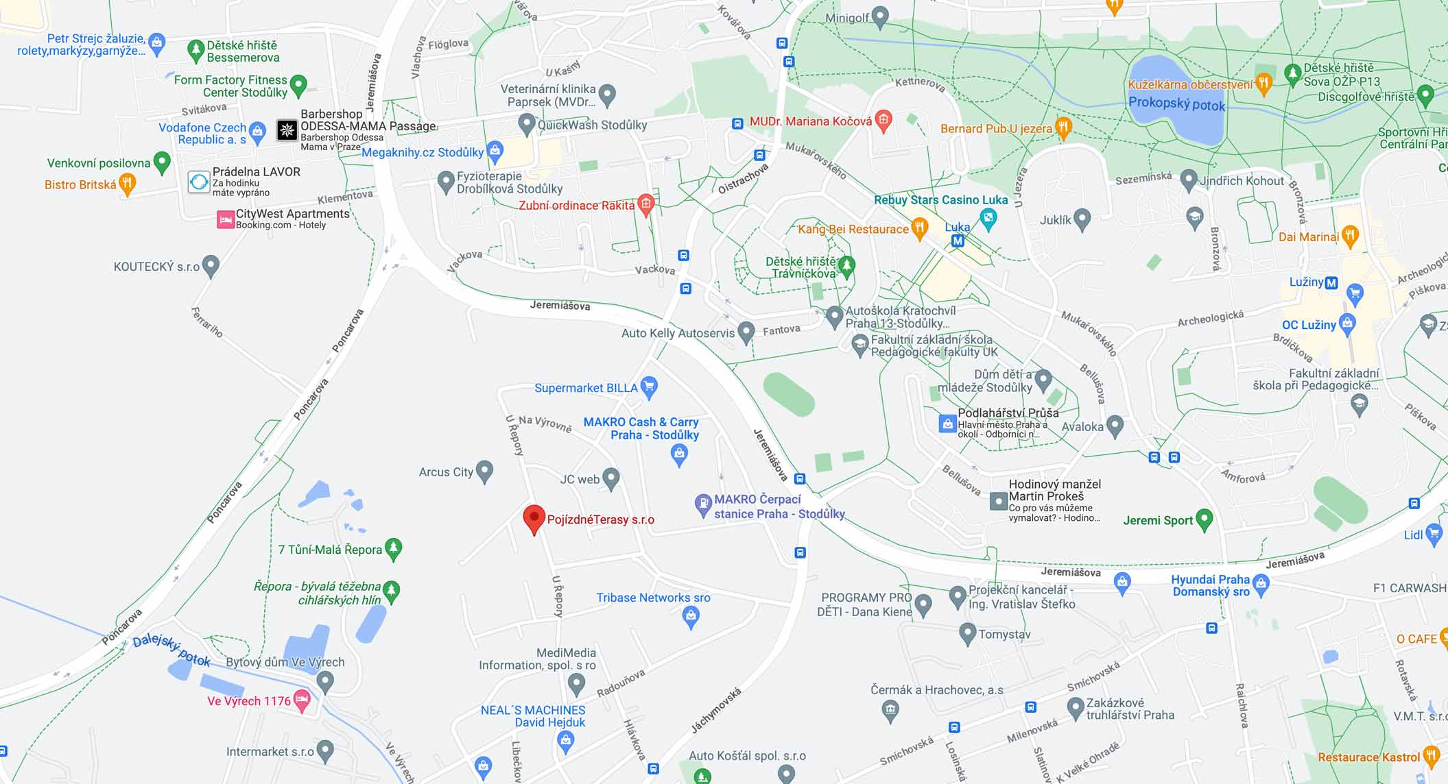 PojizdneTerasy-Showroom-Mapy-Google